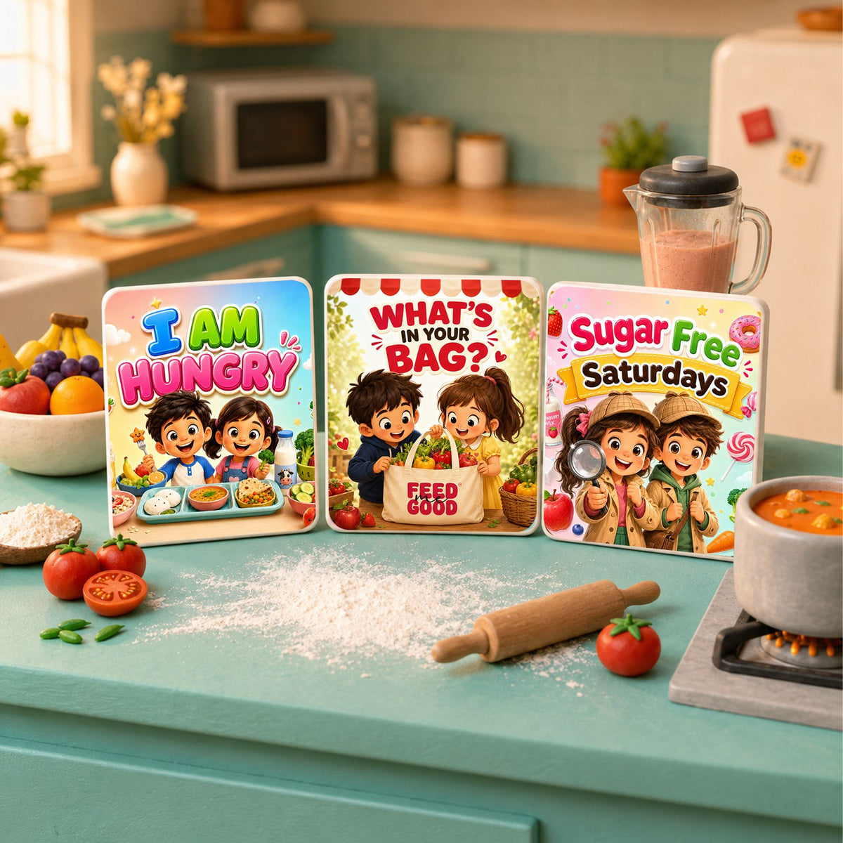 Play your way to a
good eater.